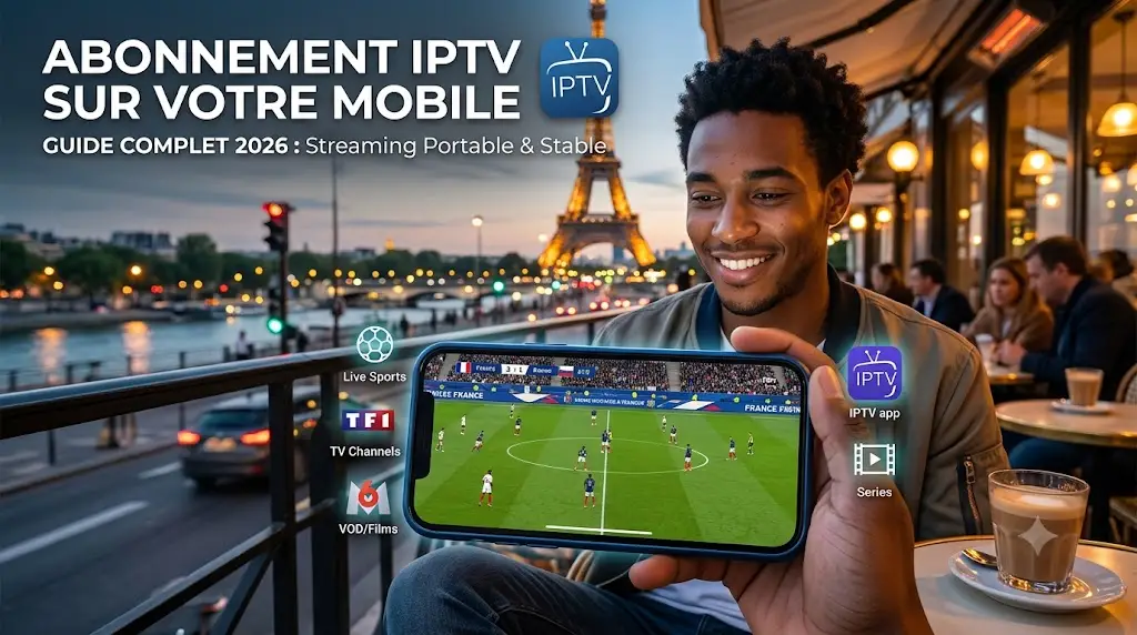 Abonnement IPTV sur Votre Mobile