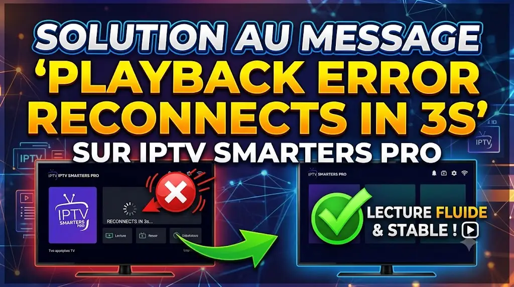 Playback Error Reconnects in 3s